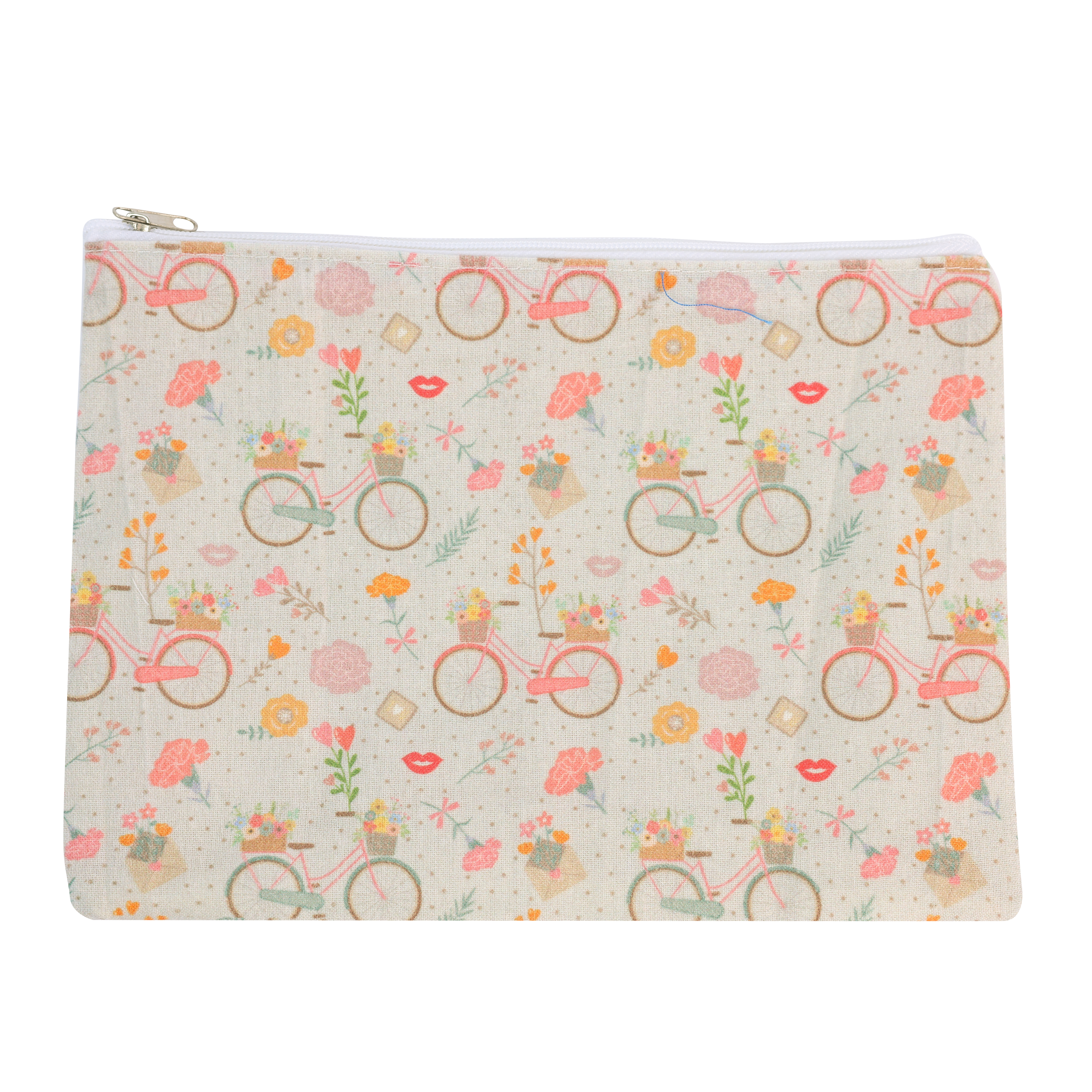 Valentine's Day Bicycle Swing Canvas Bag VALG0014